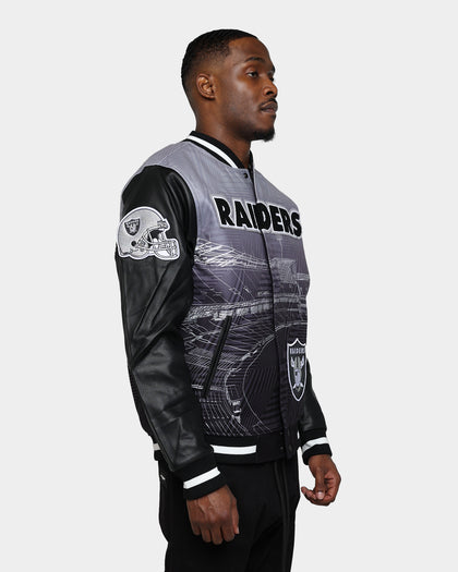 Pro Standard Las Vegas Raiders Remix Varsity Jacket Black