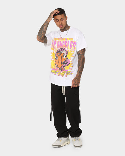 Goat Crew Purple Snake T-Shirt White