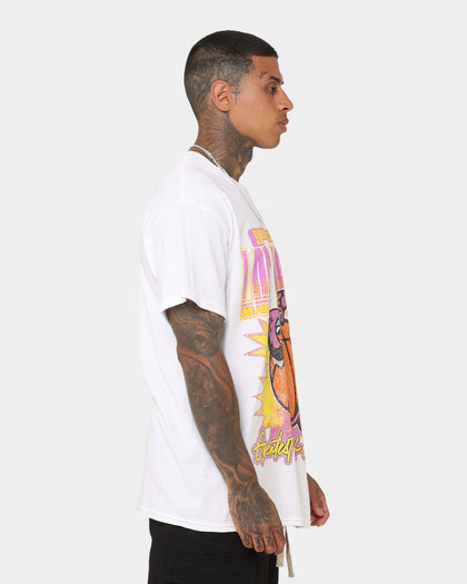 Goat Crew Purple Snake T-Shirt White