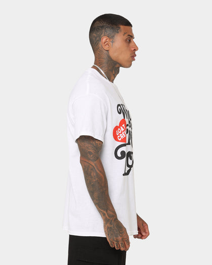 Goat Crew Lotta Love T-Shirt White