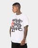 Goat Crew Lotta Love T-Shirt White