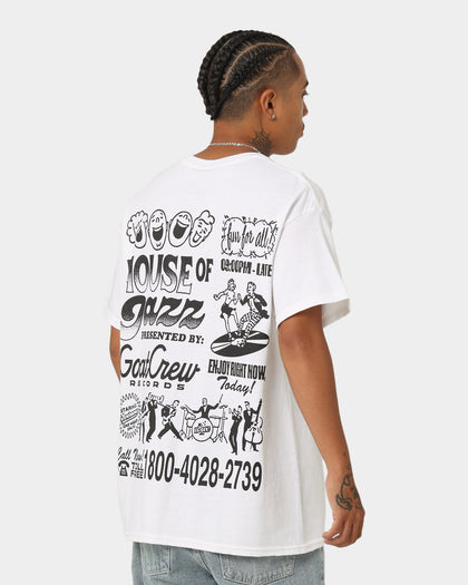 Goat Crew House Of Jazz T-Shirt White