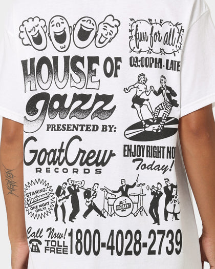 Goat Crew House Of Jazz T-Shirt White