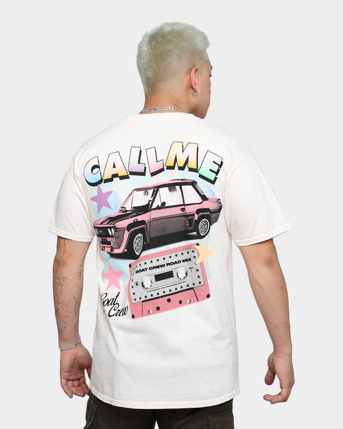 Goat Crew Call Me Vintage T-Shirt Off White