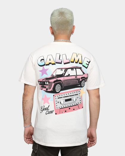 Goat Crew Call Me Vintage T-Shirt Off White