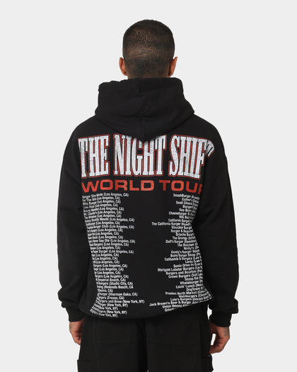 The Night Shift World Tour Hoodie Black