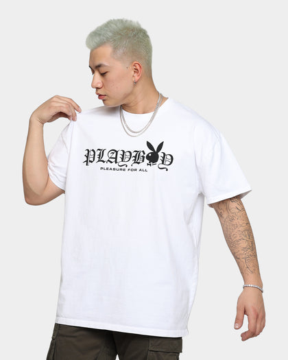Playboy By CK Ol' English T-Shirt White