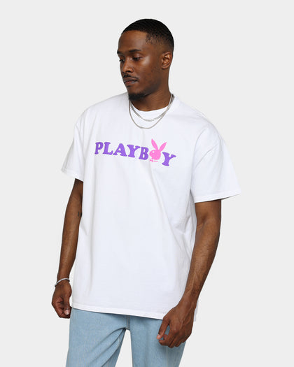 Playboy By CK Stacked T-Shirt White