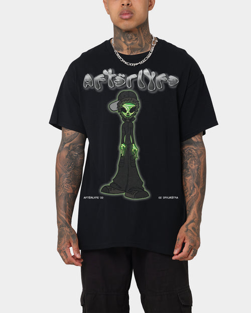 Goat Crew Afterlyfe Vintage T-Shirt Washed Black