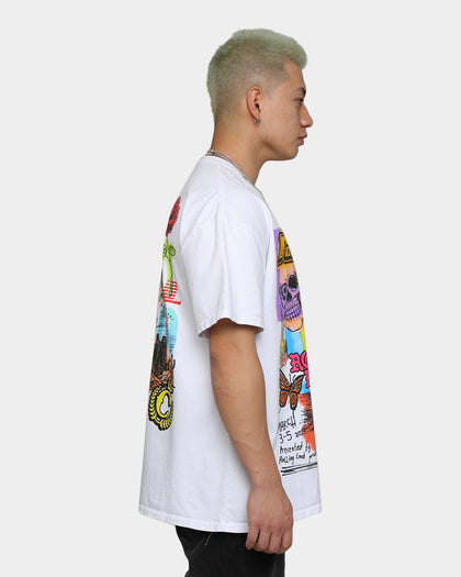Rolling Loud Rolling Loud Scrapbook T-Shirt White