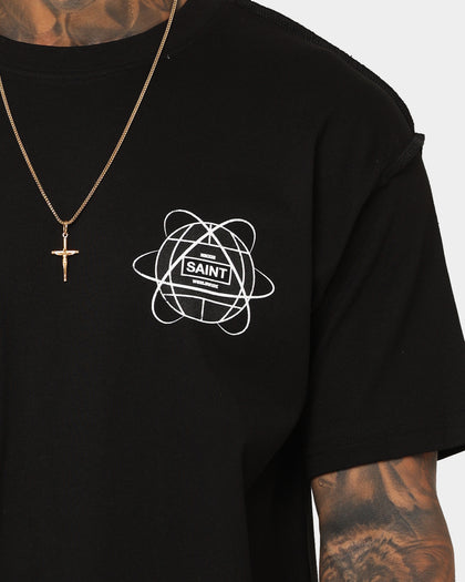 Saint Morta Worldwide Lafayette T-Shirt Black