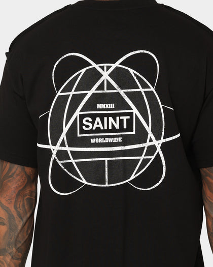 Saint Morta Worldwide Lafayette T-Shirt Black