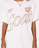 Goat Crew Holiday Mode T-Shirt White