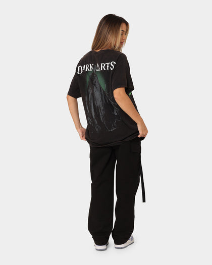 American Thrift X Harry Potter Dark Arts Vintage T-Shirt Black Wash