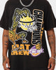 Goat Crew All Time Champions Vintage T-Shirt Black Wash