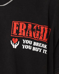 Goat Crew Removalist Vintage T-Shirt Black Wash