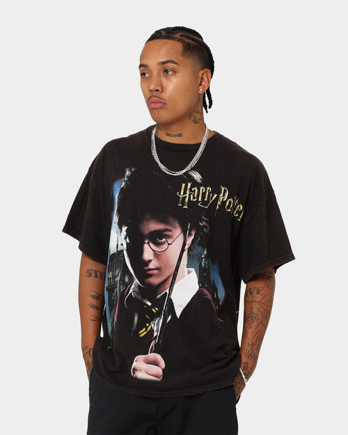 American Thrift X Harry Potter Potter Vintage T-Shirt Black Wash