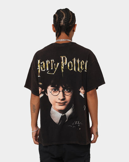 American Thrift X Harry Potter Potter Vintage T-Shirt Black Wash