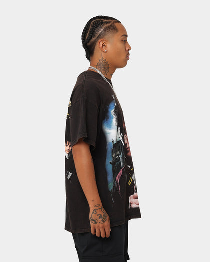 American Thrift X Harry Potter Potter Vintage T-Shirt Black Wash