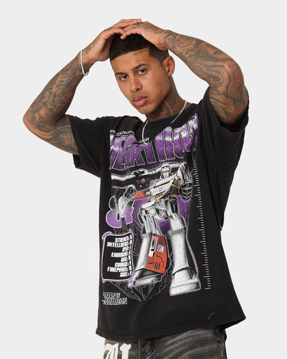 Goat Crew X Transformers Megatron Vintage T-Shirt Black Wash