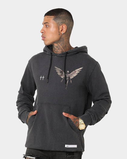 Saint Morta Momento Mori New Age Hoodie Vintage Black