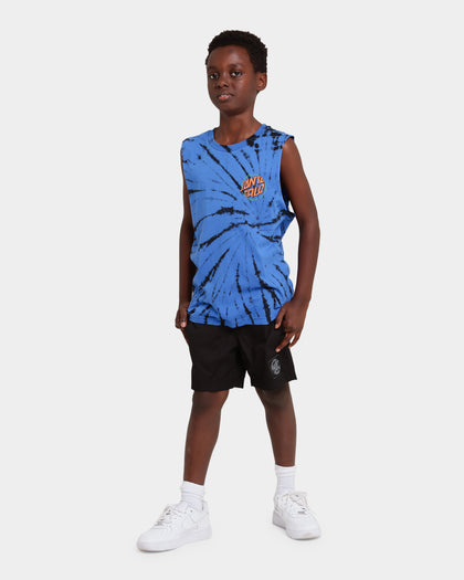 Santa Cruz Kid's Cruzier Solid Shorts Black