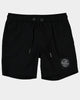 Santa Cruz Kid's Cruzier Solid Shorts Black