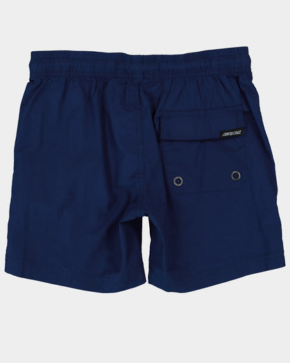 Santa Cruz Kid's Cruzier Solid Shorts Deep Grape