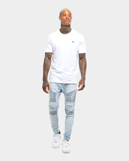 Nena And Pasadena Hellcat Elastic Ankle Jean Broken Bleach