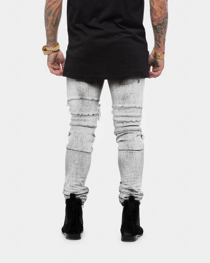 Saint Morta Men's Rework Jean Faded Grey