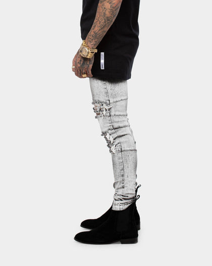 Saint Morta Men's Rework Jean Faded Grey