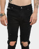Carré Endommage Jeans Black Denim