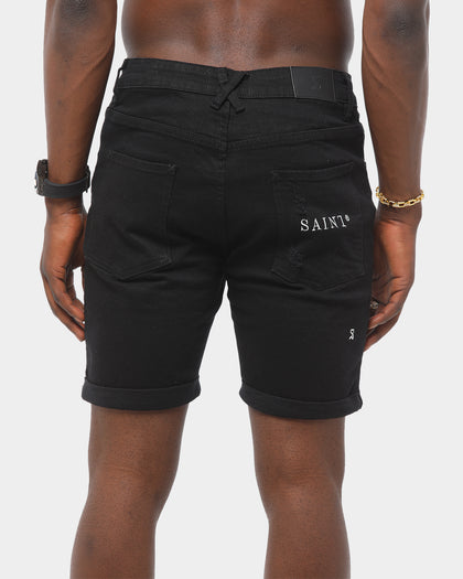 Saint Morta Ethos Denim Short Black