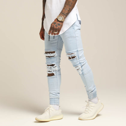 Saint Morta Reworked Abolished Jogger Light Blue