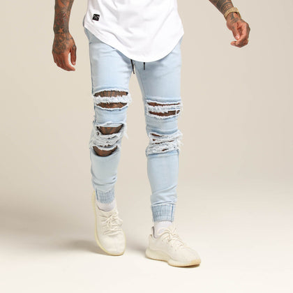 Saint Morta Reworked Abolished Jogger Light Blue