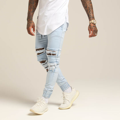 Saint Morta Reworked Abolished Jogger Light Blue