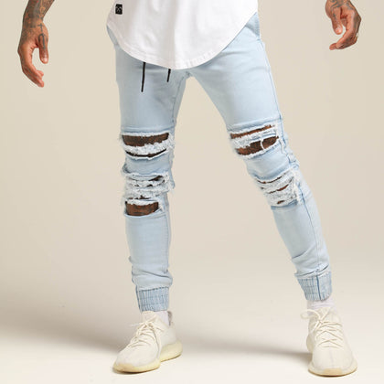 Saint Morta Reworked Abolished Jogger Light Blue