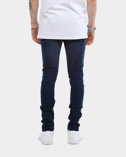 Carré Nettoyer Jean Indigo