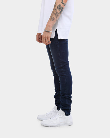 Carré Nettoyer Jean Indigo