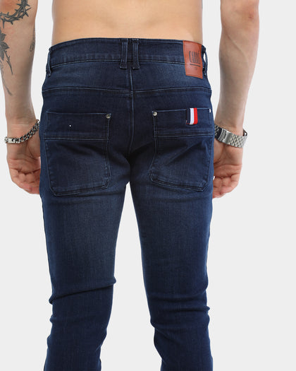 Carré Nettoyer Jean Indigo
