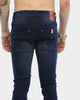 Carré Nettoyer Jean Indigo