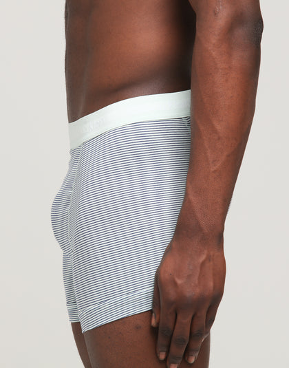 Calvin Klein Low Rise Trunk 3PK Green/Stripe/Blue