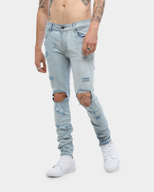 Carré Endommage Jean Tall Light Blue