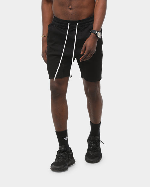 Saint Morta Denim Jogger Short Black