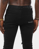Saint Morta Artisan Biker Jean Black