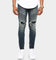 Saint Morta Artisan Biker Jean Superwash Blue