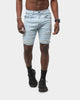 Saint Morta Racer Thrashed Short Blue/White