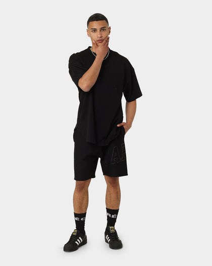 Carré Enorme Sweat Shorts Black/Black