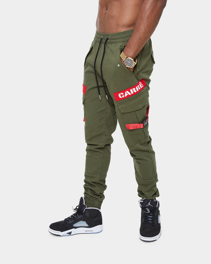 Carré Transition Cargo Joggers Army Green