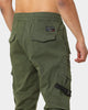 Carre Transition Cargo Joggers Washed Green